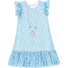 Плаття дитяче Tivido у квіточки (2185-134G-blue)