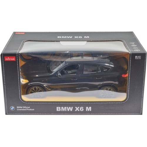 Радіокерована іграшка Rastar BMW X6 1:14 чорний (99260 black)