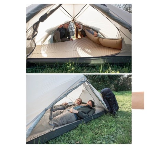 Туристичний килимок Naturehike NH15Q002-D 25 мм Yellow (6927595782576)