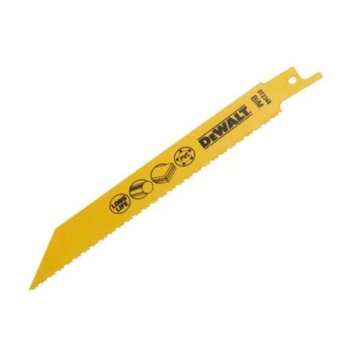 Полотно DeWALT для шабельних пилок, універсальне, 152 мм, 10-14 TPI, 5 шт (DT2348)