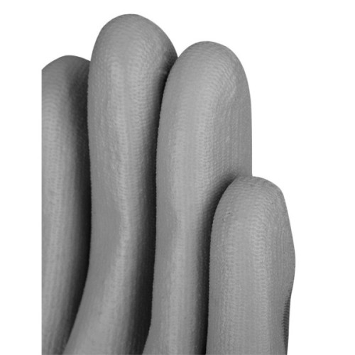 Захисні рукавиці Neo Tools комплект 12шт, поліестер з нітриловим покриттям, р.10, сіро-чорний (97-647-10)