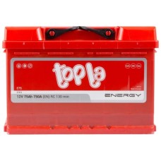 Акумулятор автомобільний Topla 75 Ah/12V Energy Euro  750A (108 075)