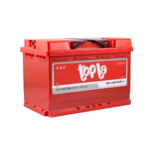 Акумулятор автомобільний Topla 75 Ah/12V Energy Euro  750A (108 075)