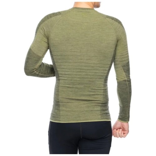 Термокофта Ortovox 230 Competition Long Sleeve Mns wild herbs - L - оливковий (025.001.1032)