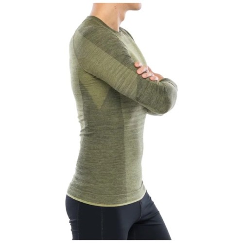 Термокофта Ortovox 230 Competition Long Sleeve Mns wild herbs - L - оливковий (025.001.1032)