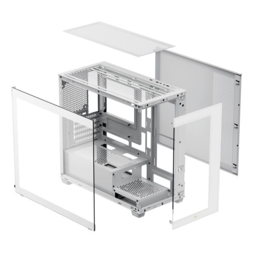 Корпус для ПК OCYPUS GAMMA C52 WH (GAMMA-C52-WHD000XX-GL)