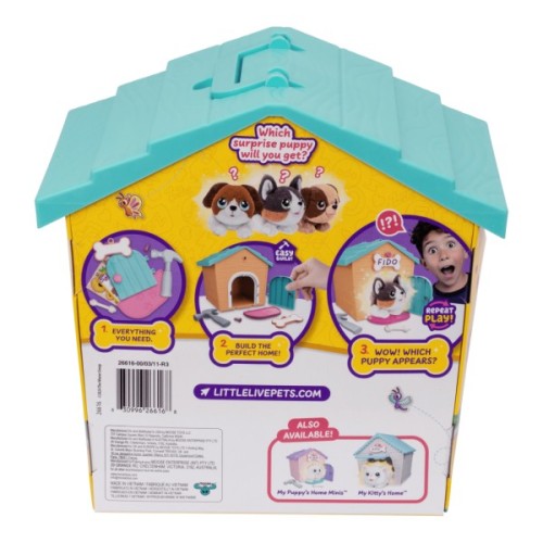 М'яка іграшка Moose Little Live Pets Будинок з сюрпризом міні оранжевий (26616)