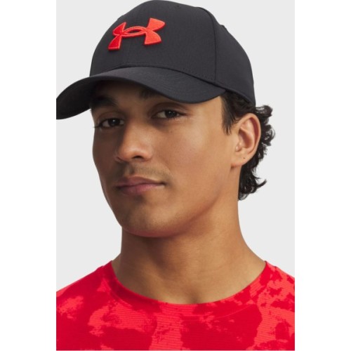 Кепка Under Armour UA Men's UA Blitzing чорний/червоний 1376700-005 L/XL (198632608302)
