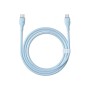 Дата кабель USB-C to USB-C 1.0m 100W blue Baseus (E0426702)