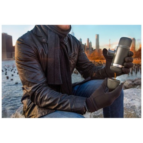 Портативна кавоварка Wacaco Nanopresso сіра (WNANOGR)