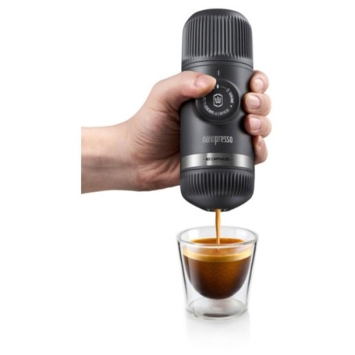 Портативна кавоварка Wacaco Nanopresso сіра (WNANOGR)