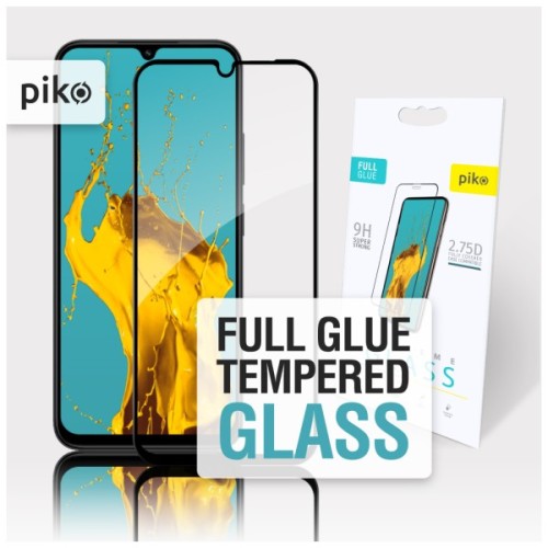 Скло захисне Piko Full Glue ESD Xiaomi Redmi 15C Black (1283126625862)