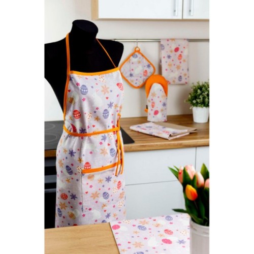 Серветка на стіл Прованс Писанка бузкова 35х45 см (4823093443822)