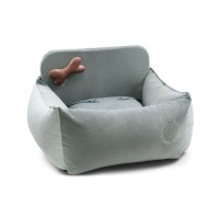 Автомобільне крісло для тварин Chloe's Home Paris M/L 65х45 см сіре (CLH1028)