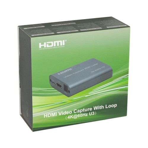 Пристрій захоплення відео PowerPlant HDVC8 HDMI USB3.0 4k/60hz (CA914180)