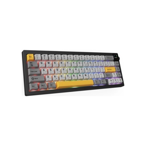 Клавіатура Ajazz AK650 Flying Fish Switch Black RGB USB/Wireless/Bluetooth UA Black (AK650-FF-BGY)