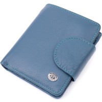 Портмоне ST Leather Бірюзове (19457)