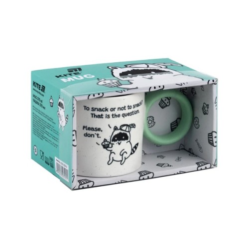 Чашка Kite 370 мл Cupcake racoon (K25-220-3)
