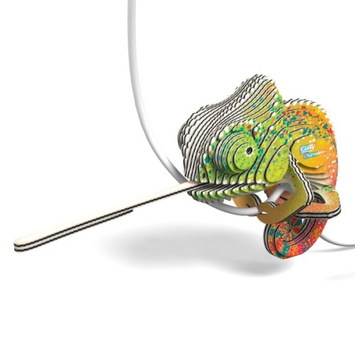 Пазл Eugy 3D Зоопарк Хамелеон (XEG-075)