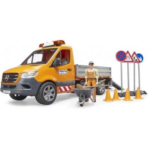 Спецтехніка Bruder MB Sprinter дорожня служба (02677)
