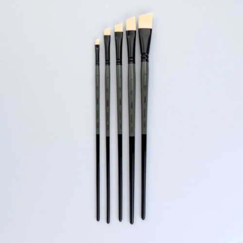 Пензлик для малювання Rosa Синтетика кутова, TERRA 1608A, №4 (4823098533849)