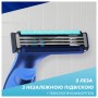 Набір косметики Gillette Станок для гоління чоловічий Sensor3 + Comfort з 8 змінними картриджами + Шкарпетки (8006530050715)