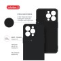 Чохол до мобільного телефона Intaleo SoftShell Apple iPhone 16 Pro Max Black (1283126609350)