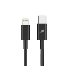 Дата кабель USB-C to Lightning 1.0m 12W CL-03B Black Grand-X (CL-03B)