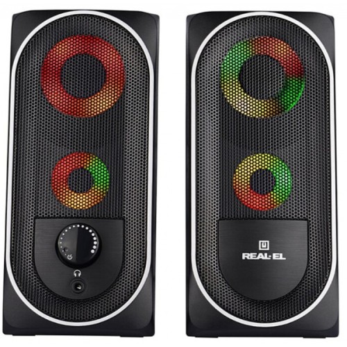 Акустична система REAL-EL S-110 USB Black (EL121100009)
