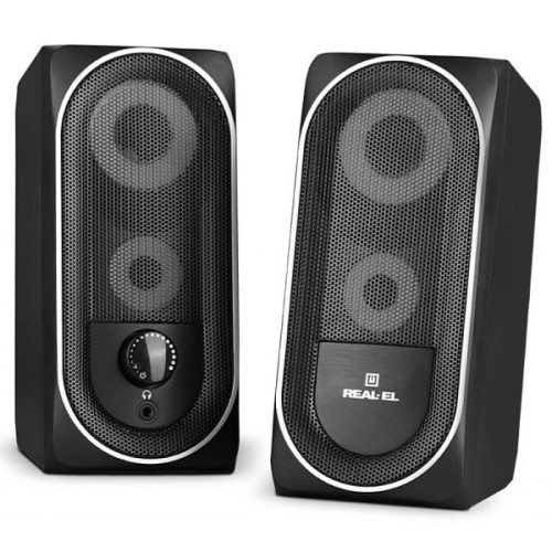 Акустична система REAL-EL S-110 USB Black (EL121100009)