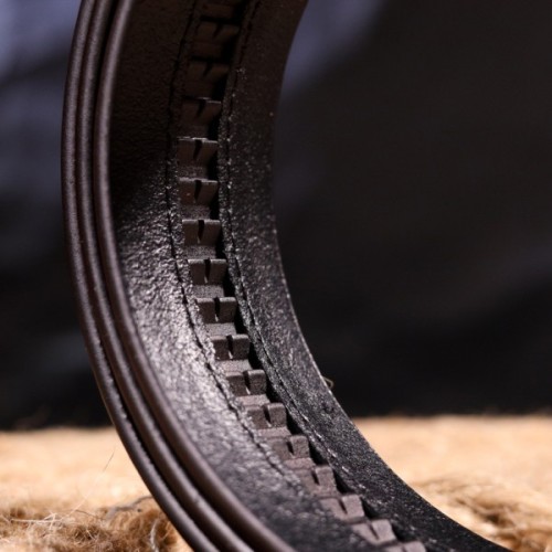 Ремінь Vintage Двосторонній із натуральної шкіри Коричневий (21479)