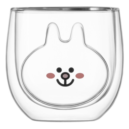 Набір склянок Ardesto Animals 300 мл 2 шт прозорий (AR2630BAR)