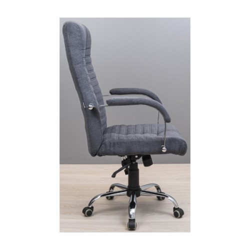 Офісне крісло Richman Атлант Хром П1 M-2 (Anyfix) Місті ДК Грей (R00000049543)