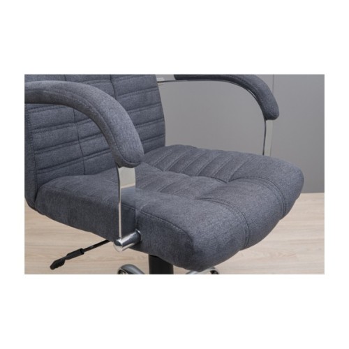 Офісне крісло Richman Атлант Хром П1 M-2 (Anyfix) Місті ДК Грей (R00000049543)