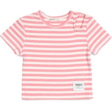 Футболка дитяча Breeze у смужку (19921-146G-pink)