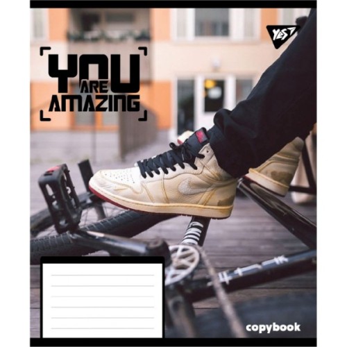 Зошит Yes You are amazing А5 48 аркушів клітинка (767942)