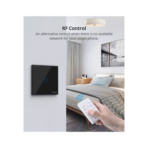 Розумний вимикач Sonoff T2EU2C-TX
