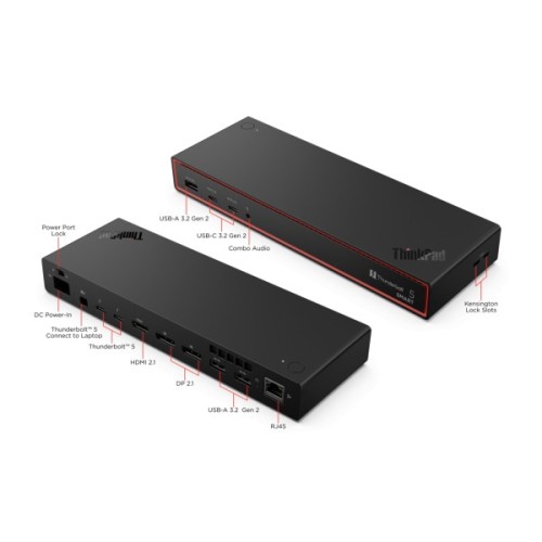 Порт-реплікатор Lenovo ThinkPad Thunderbolt 5 Smart Dock 7500 (40BA0265EU)