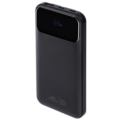 Батарея універсальна RivaCase 10000mA, 22.5W, QC/PD, black (RIVAPOWER VA2211 (Black))