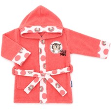 Халат дитячий Miniworld махровий (16907-86G-coral)