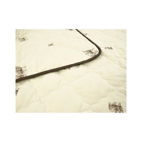 Ковдра Руно Вовняна Sheep в мікрофібрі полегшене 140х205 см (321.52ШКУ_Sheep)