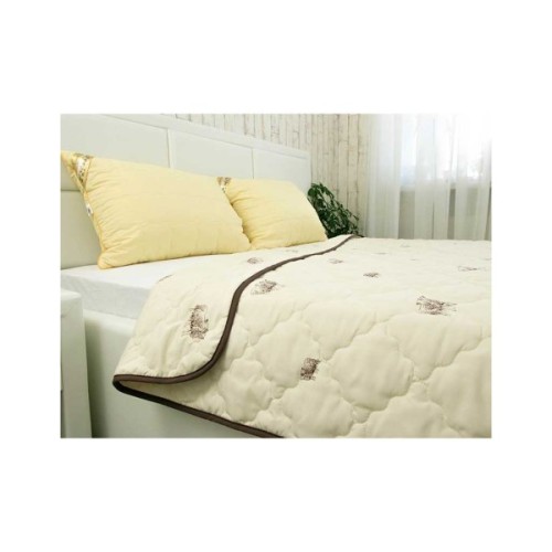 Ковдра Руно Вовняна Sheep в мікрофібрі полегшене 140х205 см (321.52ШКУ_Sheep)