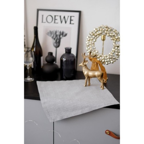 Серветка на стіл Прованс Перлина Silver 40х40 см (037584)