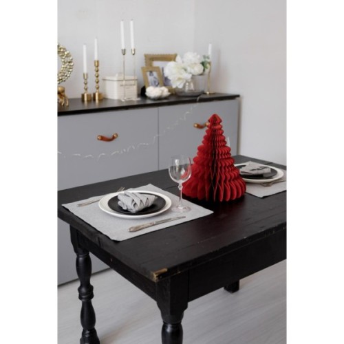 Серветка на стіл Прованс Перлина Silver 40х40 см (037584)