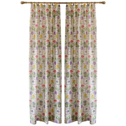 Штора Прованс Green apples 140х250 см (034899)