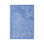 Канцелярська книга Axent Maps Amsterdam А4 в твердій обкладинці 96 аркушів в клітинку (8422-507-A)