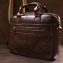 Сумка Vintage Шкіряна для ноутбука Коричнева (20681)