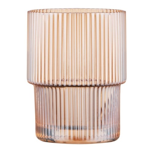 Набір склянок Ardesto 200мл, 2шт, скло, золотистий (AR2620GG)