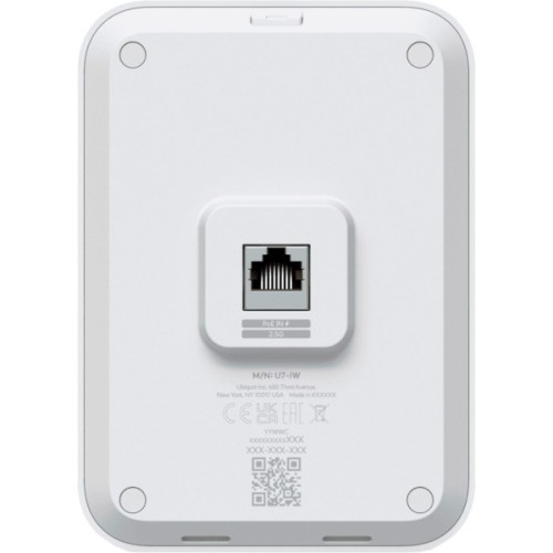 Точка доступу Wi-Fi Ubiquiti UniFi 7 In-Wall (U7-IW)