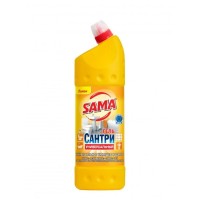 Рідина для чищення ванн Sama Універсальний засіб Сантрі Лимон 1 л (4820270630013)